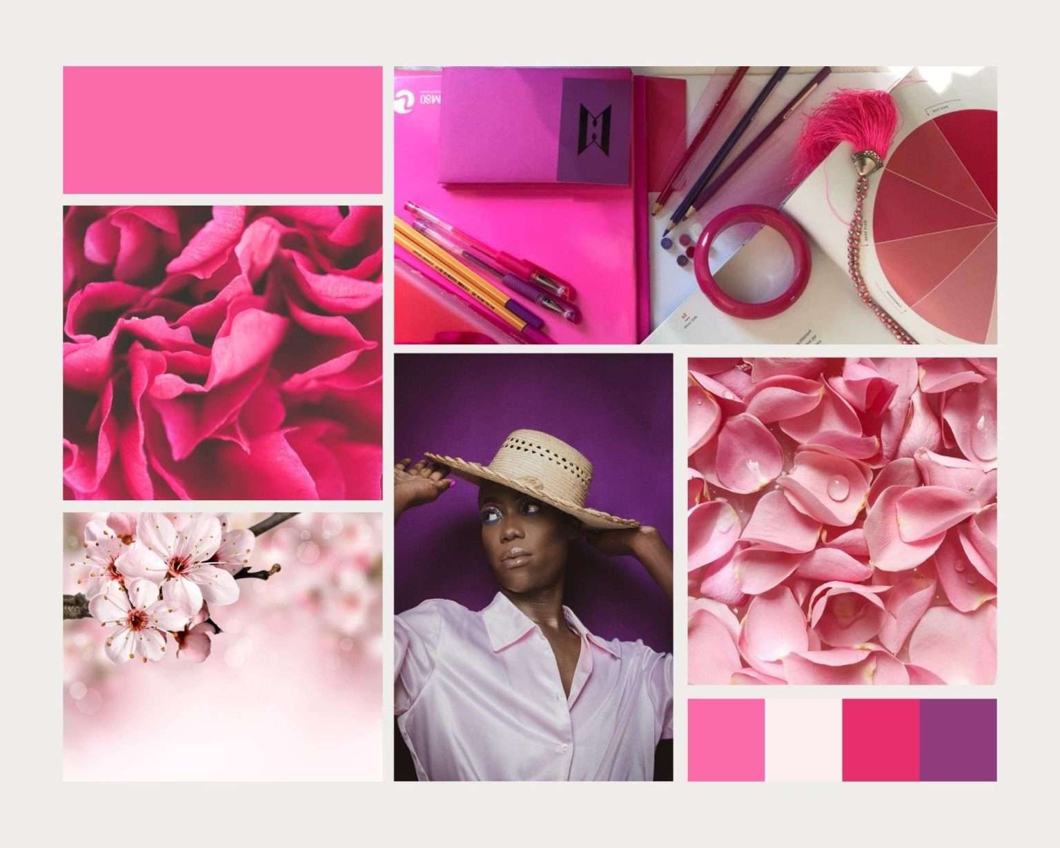 Maria Mayer · L'uso del rosa negli allestimenti di nozze