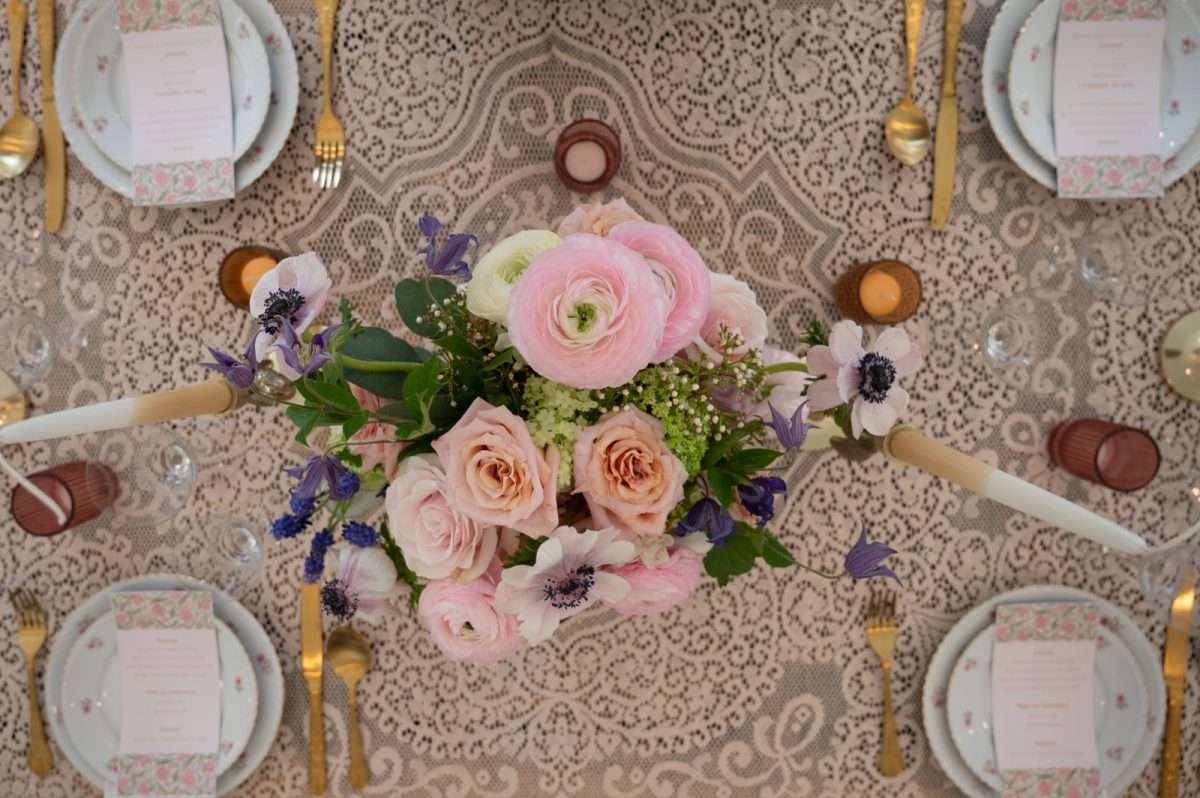 allestimento della tavola matrimoni non convenzionali ispirati al fanti wedding